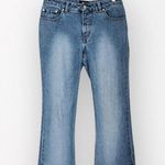 American Vintage Y2K No Boundaries Denim High Waisted Split Hem Bootcut Jeans 6 Photo 8