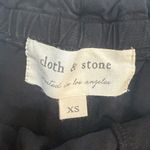 Cloth & Stone Anthropologie Black Athletic Casual Shorts XS Photo 2