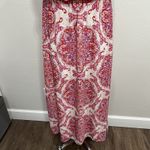 Chico's  Sz 2 US 12 Maxi Shirt Dress Summer Shine Sleeveless High Neck Party Boho Photo 5