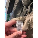 Carbon38 Puffer Trench Coat Womens Large NWT Green Blanket Onion Quilted Long Be Photo 9