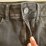 American Eagle Hi-Rise Shortie Black Lace Detailed Denim Shorts Size 0 Photo 7