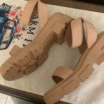 Wild Pair Womens Theodorra Faux Leather Ankle Strap Platform Sandals Photo 4