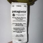 Patagonia Gorpcore Outdoor Knit Wool Green Striped Beanie Hat Cap Toboggan Photo 8