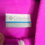 Columbia  pink/purple‎ glacial fleece lll 1/2 zip pullover size medium Photo 4