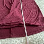 Pink Clover ✨  Women’s Maroon Front Twist Top Large Photo 9