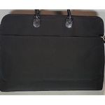 Hobo International  Nylon Padded Shoulder Laptop Bag Tote Leather Handles Photo 2