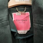 Kate Spade Green Tie Waist Trench Coat Size XS $798 Photo 3