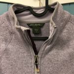 Eddie Bauer  Fleece Jacket‎ Full Zip lilac and Purple Women's Size Medium Photo 3