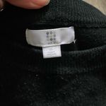 Apt. 9 ‎ Crew Neck Nordic Sleeve Stripe Black Pima Cotton Size XL Photo 2