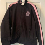 Ralph Lauren Lauren By  active jacket women's medium Black And Pink Photo 0
