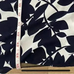 AQUA Blue Navy Floral Long Strapless Boho Slit Maxi Dress Smocked Size XS Photo 8