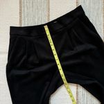 Aritzia Babaton Black Faux Suede High Rise Tapered Leg Pull-On Pants Women’s 6 Photo 7