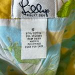 Lilly Pulitzer white label Iemon print skirt with built in shorts size 6. Photo 5