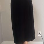 Kasper Skirt Size 12 Dark Pencil Back Slit Zip Career Business Office wear #29 Black Photo 2