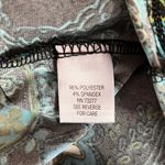 Apt. 9 Multi Color Floral Paisley Design Knit Top Photo 3