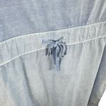 Woolrich 100% Cotton Blue Lightweight Knee Length Pullover Tank Dress Size XL Photo 2