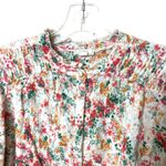Fat Face Evelyn Fleur Meadow Blouse Ivory Multi Floral Cottagecore‎ Large EUC Photo 5
