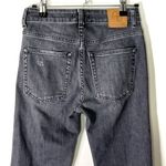 ANINE BING Gray Kara Distressed Skinny Jeans Raw Hem Button Fly Women’s Size 24 Photo 5