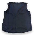 Mossimo Womens Blouse Top Shirt Pullover Sleeveless Black Studded Shoulders XL Photo 4