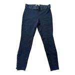 Bailey 44 Black Ponzu Lace Up Leggings sz medium Casual Skinny Leg Stretch Pants Photo 2