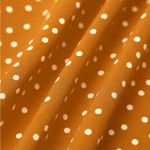 Rihoas Yellow Polka Dot Ruffle Wrap Dress Size M Photo 1