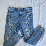American Eagle  Destroyed Super Hi Rise Jeans Photo 5