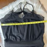 VICI  Kaylie Tencel Pocketed Lace Cami Jumpsuit Black Size Medium Photo 7