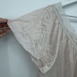 Vintage Unbranded *Flaws* Light Pink Coquette Nightgown Dress Lace OSFM Size undefined Photo 3