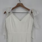 Lulus Certainly Aglow White Organza Pearl Tie Photo 3