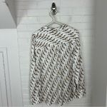 Chico's Chico’s Leopard Animal Patterned Button Down Shirt Size L Photo 10