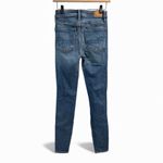 American Eagle Dark Wash Distressed High Rise Jegging- Size 2 Photo 1