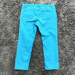 Lauren Ralph Lauren Modern Straight Ankle Jeans in Teal, Size 18W​​​ Blue Photo 2