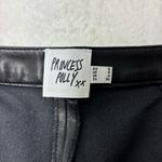 Princess Polly Zyaire Mid Rise Faux Leather Pants Black Size 4 Photo 7