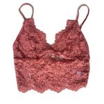 Love Tree Lace Crochet Bralette Terracotta NWT Photo 0