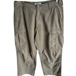 Old Navy Women's High Rise olive Green Carpenter Cargo Pants Photo 0