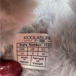 Koolaburra by Ugg  double strap slide faux fur 10 gray slippers hard bottom Photo 9