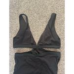 Aerie  Black One Piece Swim Suit - Medium Photo 3