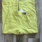 Who What Wear lime green wide leg pants Photo 4