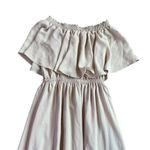 Show Me Your Mumu Hacienda Dress Maxi High Slit Off-Shoulder Flowy Size XS Photo 9