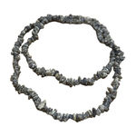 Women's Unbranded Gray Stone Chip Necklace One Size Photo 0