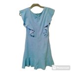 Altar'd State Altr’d State baby blue dress with ruffles, Size Small Photo 1