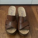 blowfish  Malibu Comfort Womens Size 9 Sandals Brown Cushioned Footbed Classic Photo 1