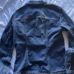 Miss Sixty Vintage Denim Jacket Women’s Sz Large Blue Distressed Made In Italy Photo 9