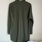 Aday Something Borrowed Long Sleeve Blouse Shirt Top Moss Green Size L Photo 7