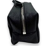 Armani Exchange NWT Pebbled Leather Black Small Beauty Case Wristlet Bag Photo 4