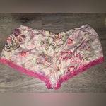 Victoria's Secret Victoria’s Secret SILK Rare Floral / Lotus Silk Shorts L Photo 2