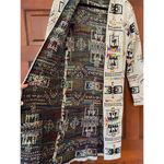 Northern Angel Opw front hooded long cardigan Small Black Photo 4
