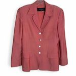 Ellen Tracy Pink vintage 80s gorgeous blazer - Linda Allard  Photo 6