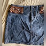 EXPRESS vintage denim mini skirt Photo 5
