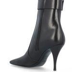 Saint Laurent Jill Square Toe Boots Size 38 Photo 9